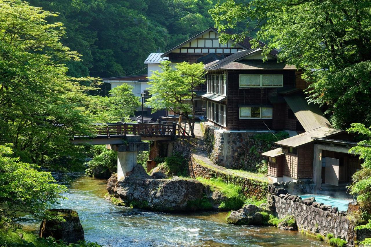 Hotel Osawa Onsen Sansuikaku Hanamaki Esterno foto